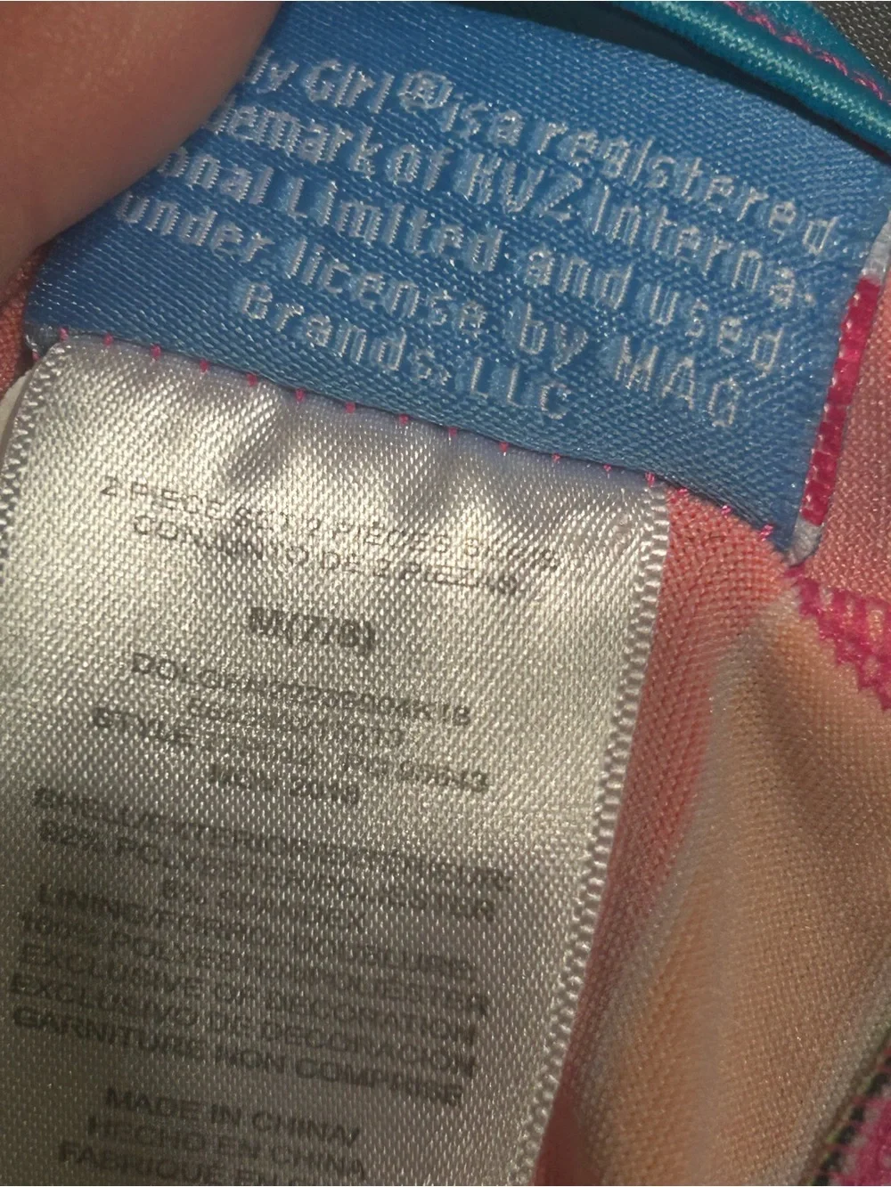 Candy Girl size very